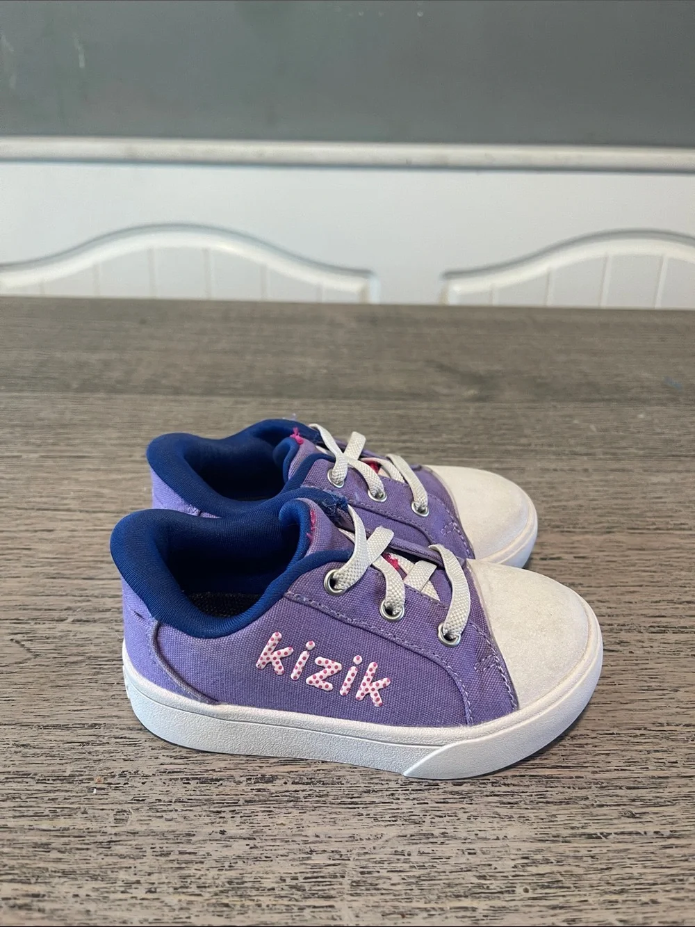 Kizik Brewster Toddler Hands Free Sneakers Paisley Purple Toddler Girl 7C
